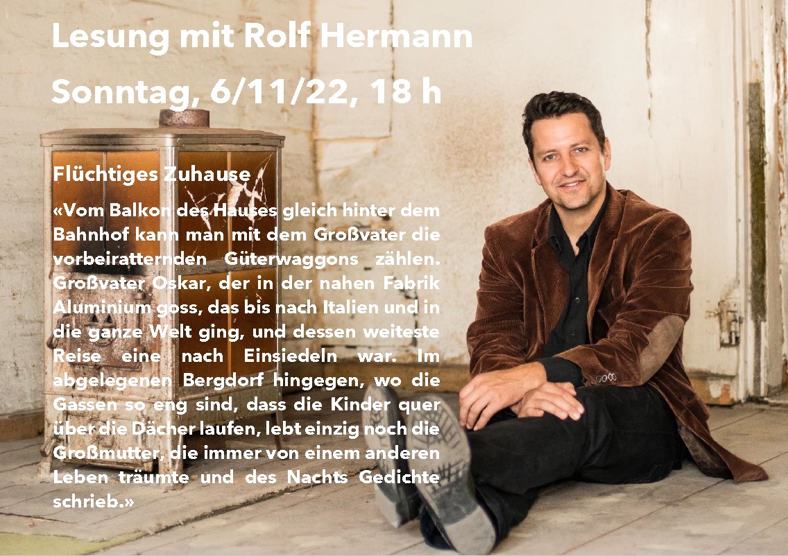 Lesung mit Rolf Hermann